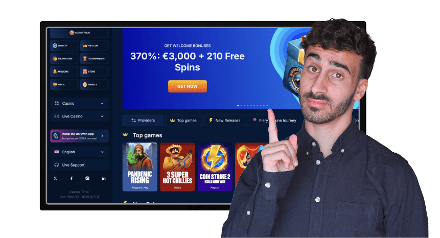 Only.Win Casino Review 2026 –— Real Crypto, No Sponsors