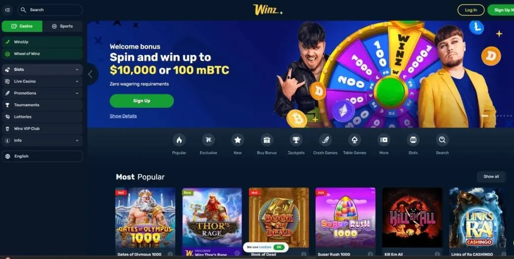 Winz.io Casino Review 2026 — Real Crypto, No Sponsors
