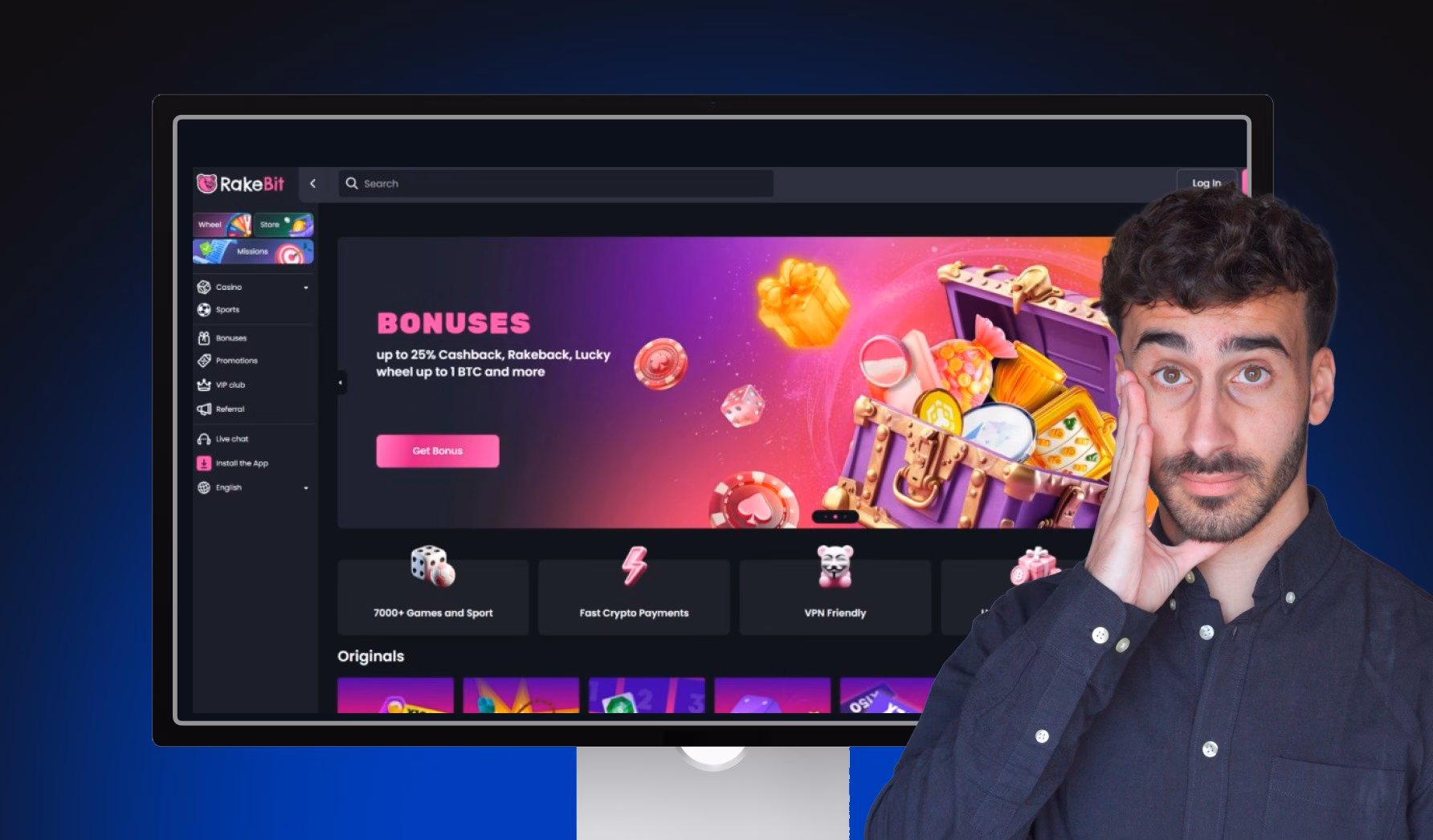 RakeBit Casino Review 2026 — Real Crypto, No Sponsors