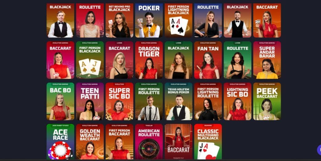 Thrill.com - Table Games