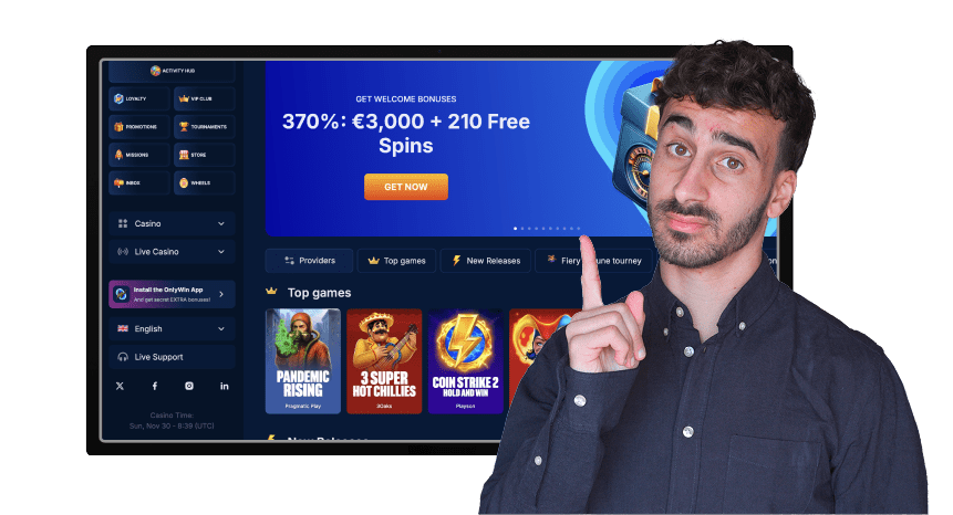 Only.Win Casino Review 2025 – Real Crypto, No Sponsors