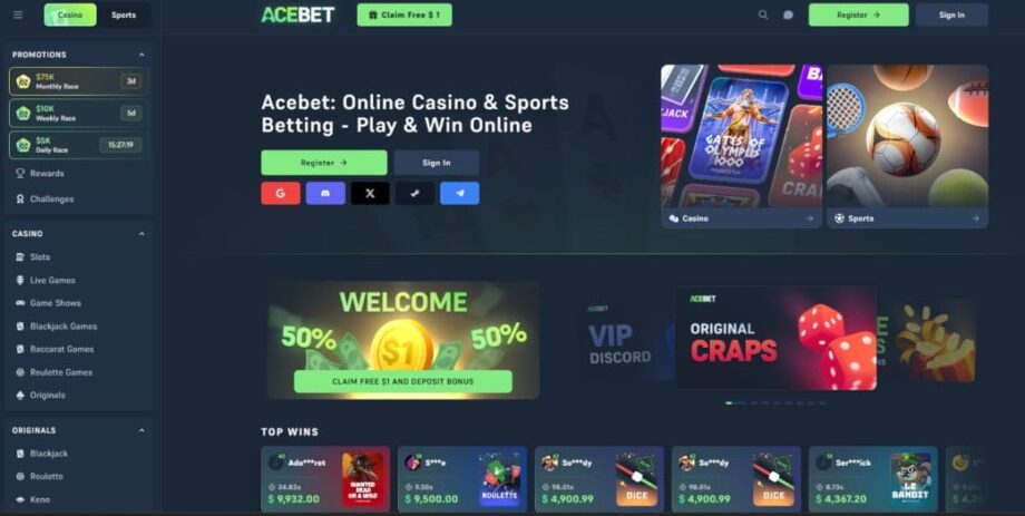 Acebet Casino Review – Real Crypto, No Sponsors
